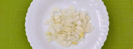 гороховый суп с чесночными рулетиками. Шаг 6