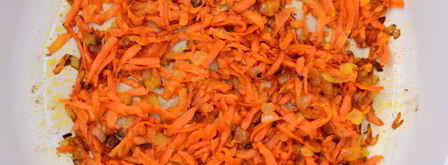 гороховый суп с чесночными рулетиками. Шаг 8