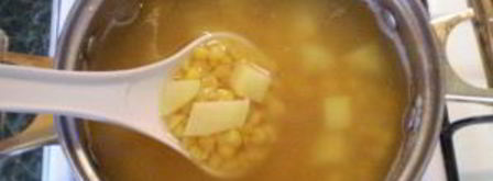 гороховый суп с картофелем. Шаг 7