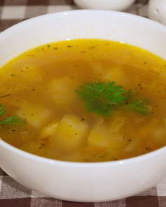 Гороховый суп с картошкой
