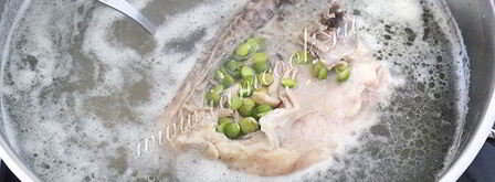 гороховый суп с куриными бедрами. Шаг 6