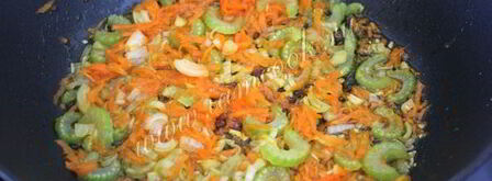 гороховый суп с куриными бедрами. Шаг 8