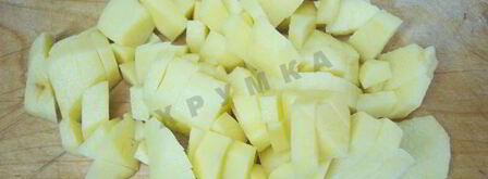 гороховый суп с курицей в мультиварке. Шаг 6