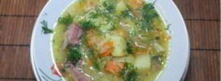 гороховый суп с рулькой. Шаг 5