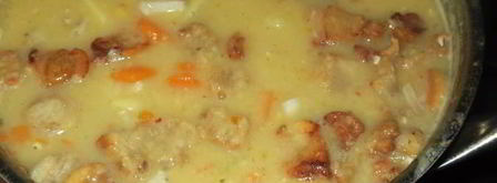 гороховый суп со свининой. Шаг 8