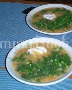 Суп гороховый с копченостями