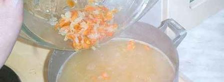 суп гороховый с копченостями. Шаг 28