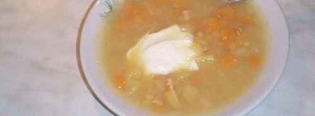 суп гороховый с копченостями. Шаг 34