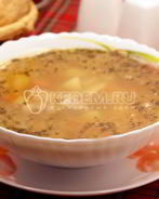 Суп гороховый