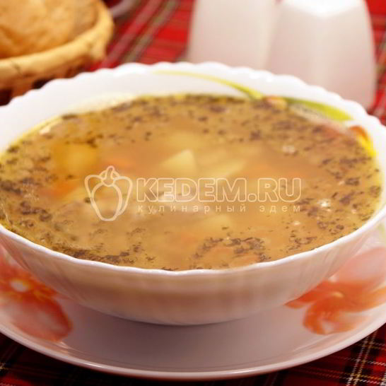Рецепт супа горохового