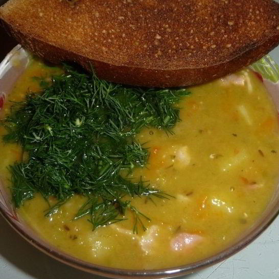 Рецепт супа из баранины и гороха