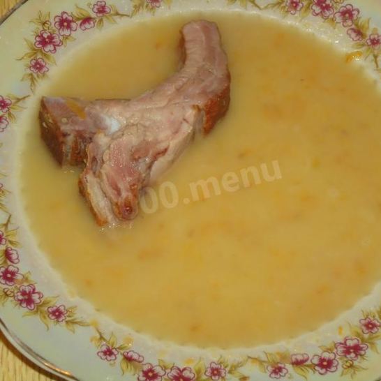 Рецепт супчика горохового с мяском
