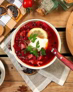 Холодник с курицей