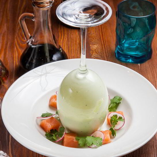 Рецепт холодного йогуртового супа из авокадо