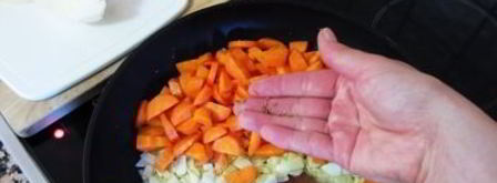 холодный крем-суп с морковью и йогуртом. Шаг 4