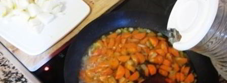 холодный крем-суп с морковью и йогуртом. Шаг 5