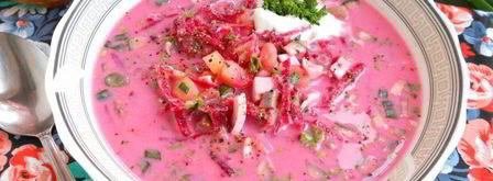 холодный норвежский суп с селедкой. Шаг 6