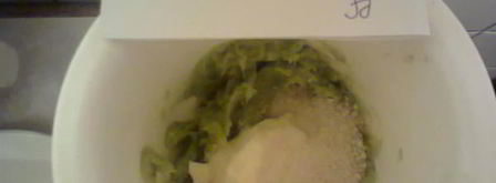 холодный суп-пюре из бруссельской капусты. Шаг 5