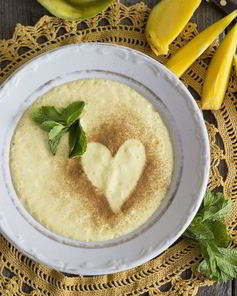 Холодный суп-пюре из манго