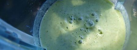 холодный суп-пюре солнечная свежесть лета. Шаг 6