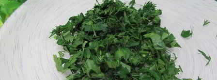 холодный суп-пюре зеленый микс. Шаг 4