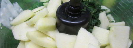 холодный суп-пюре зеленый микс. Шаг 6