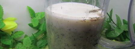 холодный суп-пюре зеленый микс. Шаг 7