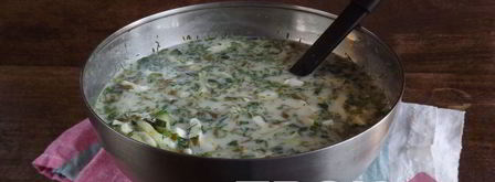 холодный суп со щавелем. Шаг 12