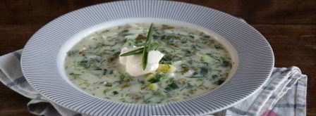 холодный суп со щавелем. Шаг 13