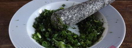 холодный суп со щавелем. Шаг 5