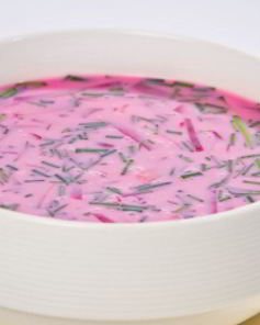 Холодный свекольный суп