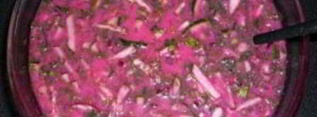 холодный свекольный суп. Шаг 11