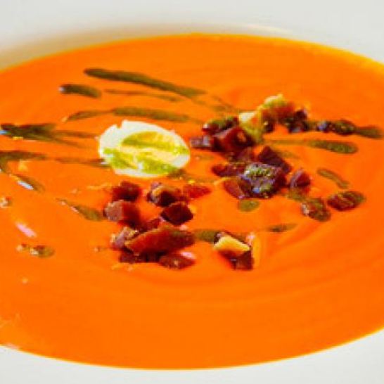 Рецепт холодного томатного супа сальморехо