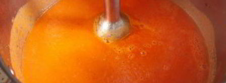 холодный томатный суп со специями. Шаг 10