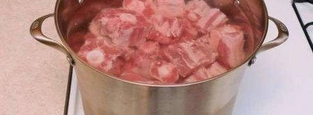 суп горячий холодец. Шаг 12