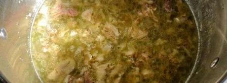 суп горячий холодец. Шаг 33