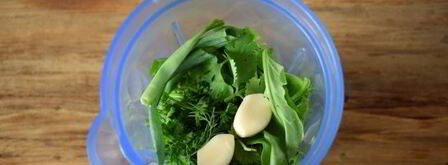 суп таратор на кефире. Шаг 7