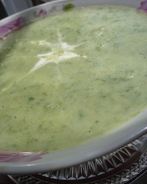 Крем-суп из зеленого лука