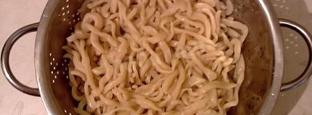 домашняя лапша для лагмана. Шаг 8