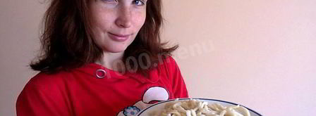 домашняя лапша для лагмана. Шаг 9