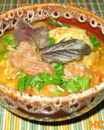 Лагман из говядины