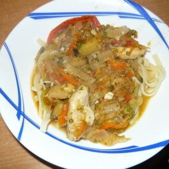 Рецепт лагмана из гуся