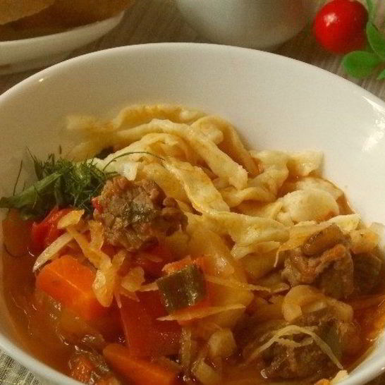 Рецепт лагмана капустного