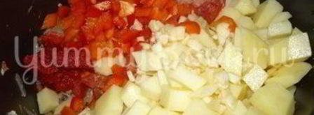 лагман по-домашнему из мультиварки. Шаг 5