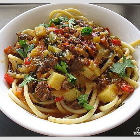 Рецепт лагмана по-дунгански