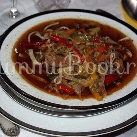 Рецепт лагмана по среднерусски