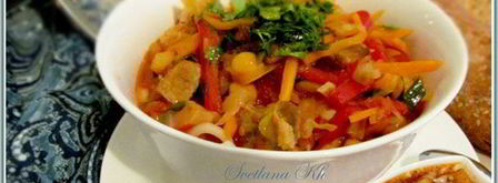 лагман по-уйгурски. Шаг 14