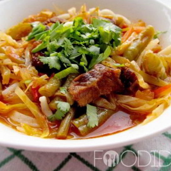 Рецепт лагмана с редькой