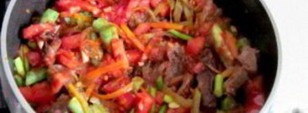 лагман с редькой. Шаг 10