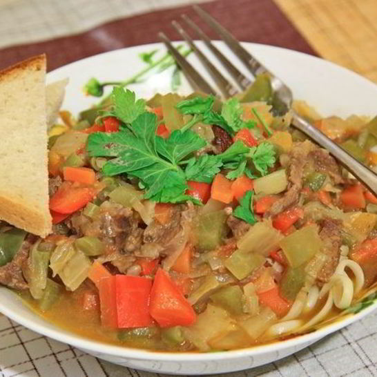 Рецепт лагмана с сельдереем